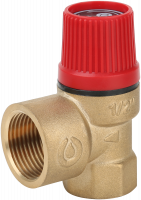 Клапан предохранительный 1/2" вн/вн 1,5 бар